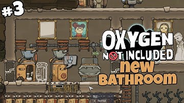 Automation Overlay and a New Bathroom - Oxygen Not Included AUTOMATION UPGRADE Gameplay - Part 3