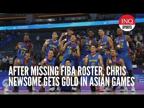 After missing Fiba roster, Chris Newsome gets gold in Asian Games