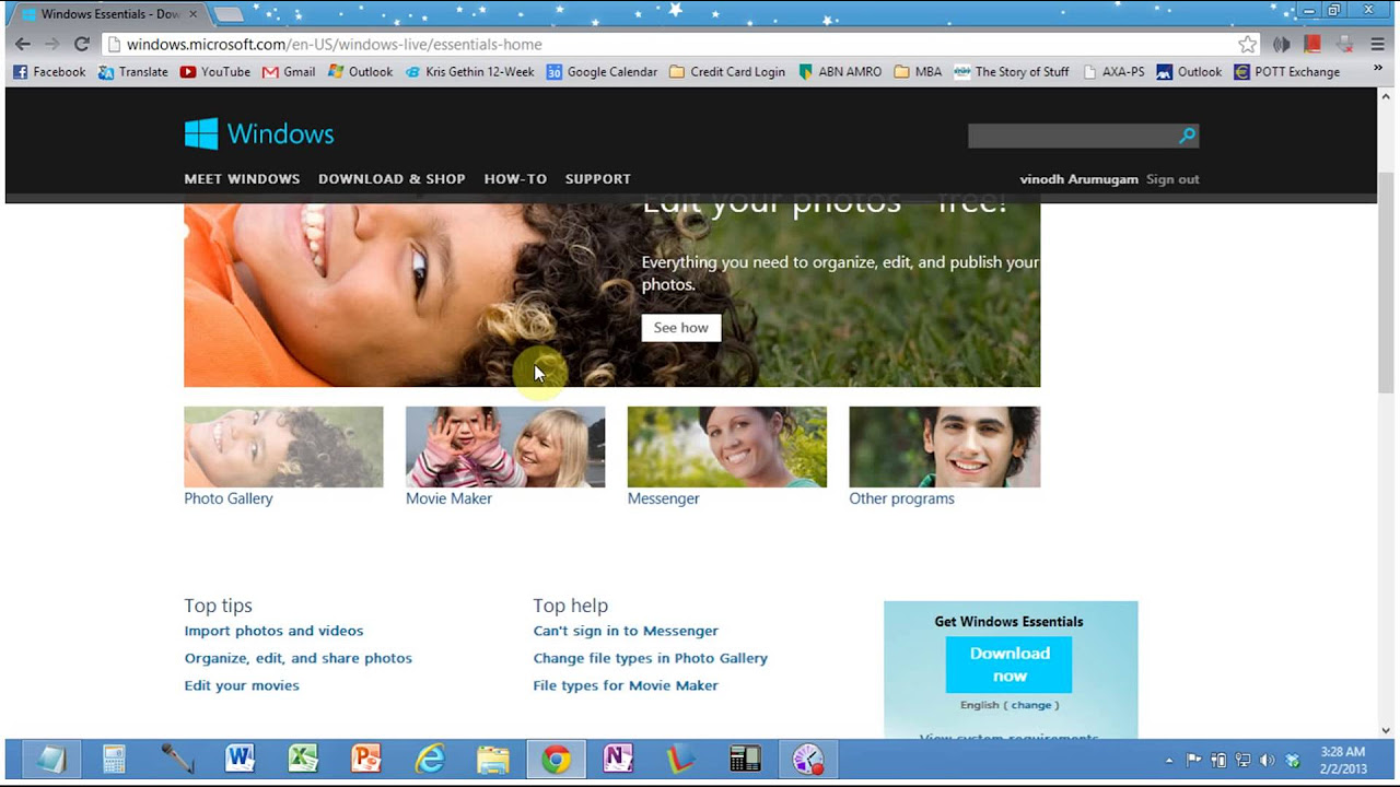 windows live movie maker windows 8 2022 Update Cài đặt Windows Movie Maker trong Windows 8