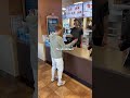 I asked for a mcflurry at dairy queen acting like an npc in public