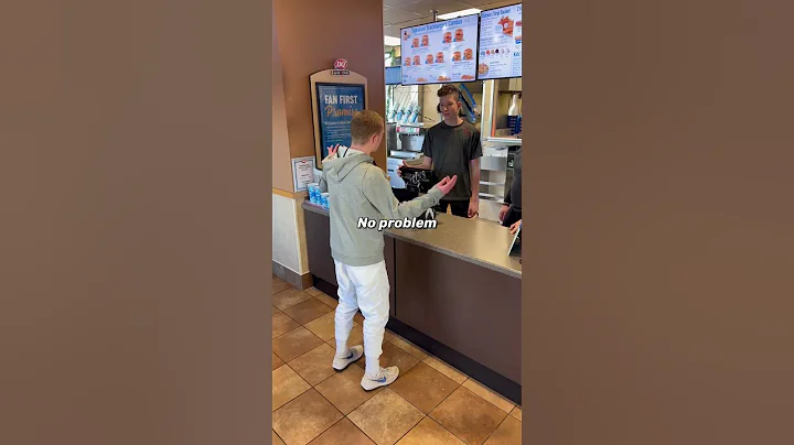I asked for a McFlurry at Dairy Queen.. (Acting li...