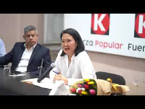 Keiko Fujimori: Crítica al gobierno y pide cambios en el gabinete