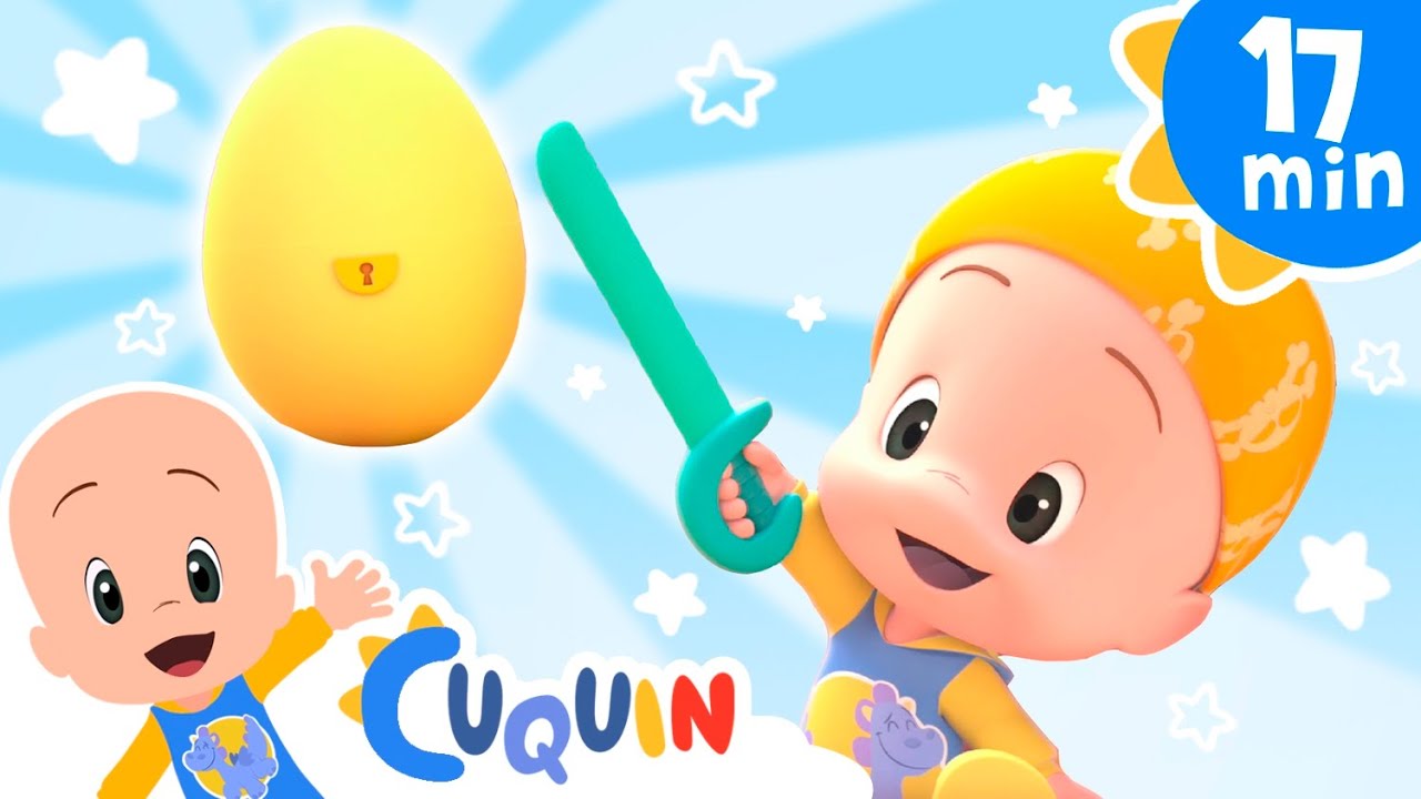 Huevos de Granja de Colores | Cleo y Cuquín: canciones y vídeos educativos