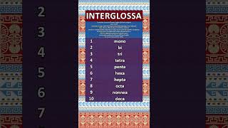 NUMBERS IN THE INTERGLOSSA LANGUAGE