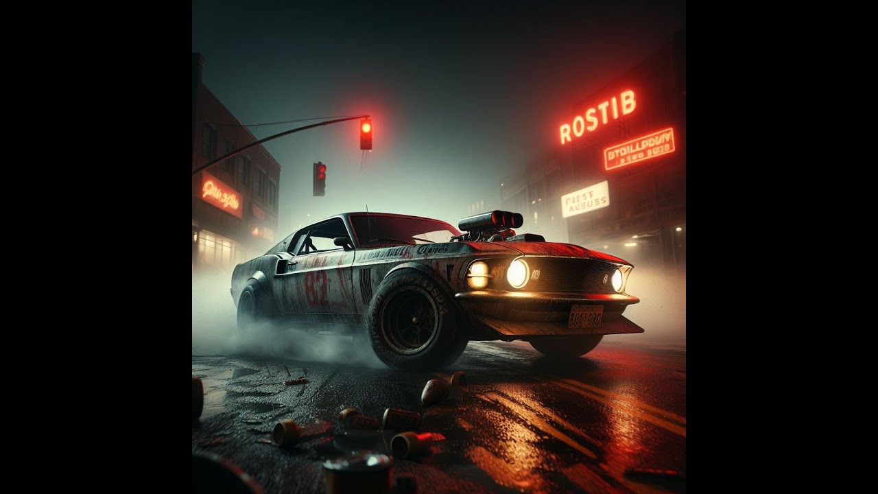 Mustang Marvel: 1970 Classic Drift Symphony! 