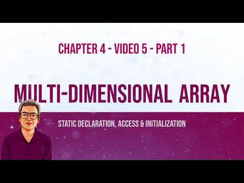 Multi-dimensional arrays (2D array in particular) in C++11 - Part I ...