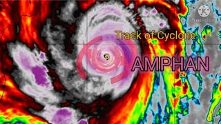 Track of Cyclone Amphan 2020