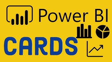 Power BI Tutorial for Beginners 13 - Cards in Power BI