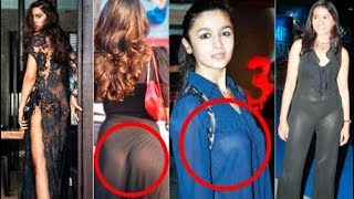 Oops movement of bollywood and hollywood celebrity