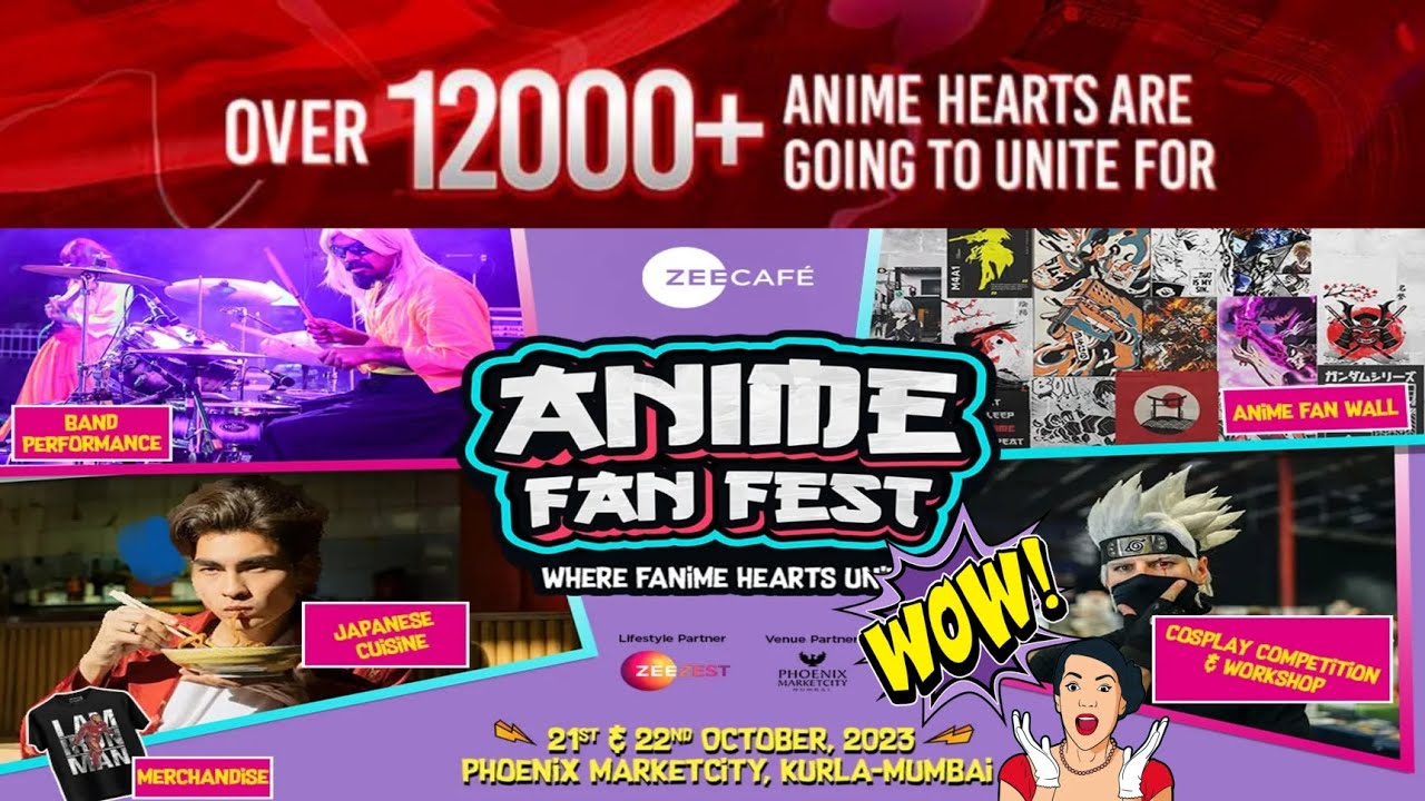Anime Fan Fest'23, Anime Event of the Year, Cosplay, Fan-Wall, Anime  Make-up