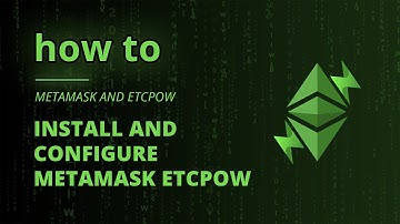 ETCMC // how to - Install and configure MetaMask