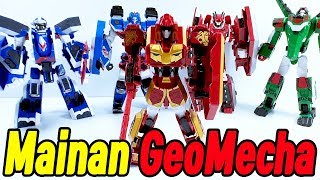 Kapten Geo Mecha, Dino mainan, Transformasi [CoCoVollToys]
