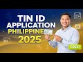 TIN ID Application Philippines 2025 - Step by Step Guide (BIR Requirements)