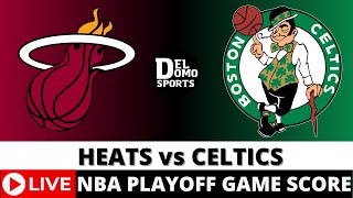 BOSTON CELTICS VS MIAMI HEAT LIVE  NBA Playoff Game Score MAY 1, 2024  Game 5