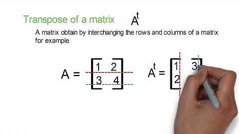 Transpose of a matrix / Symmetric / skew symmetric / Master / explained in Urdu/Hindi/ EDUCATIONAL