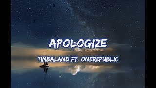 Timbaland ft. OneRepublic - Apologize (Lyrics) | 8D Audio🎧🙏🏻😔