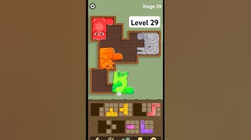 Block puzzle level 29 #cartoonvideo #ytshorts #blockpuzzle #viralshort #gamingvedio #shorts