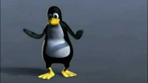 Tux dancing
