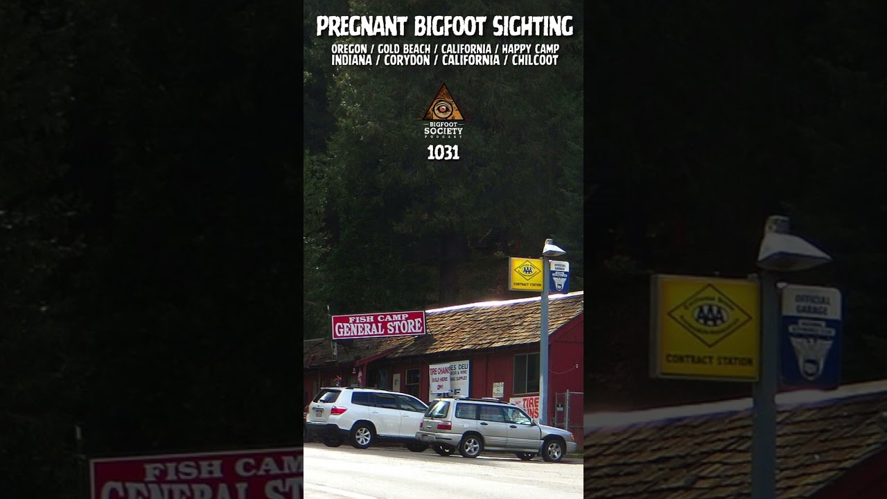 Oregon backroads and Bigfoot