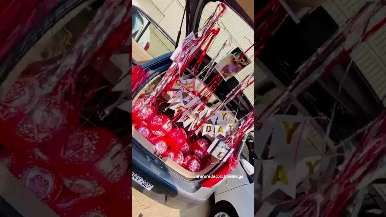 Arora balloon decoration Moga 🥰🥰🥰🥰🥰🥰🥰🥰🥰🥰 YouTube