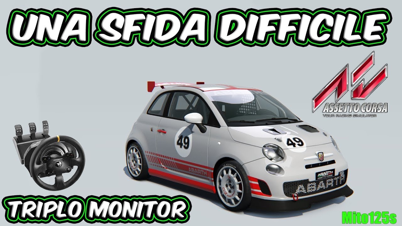 Assetto Corsa Una Sfida Difficile Triplo Monitor Thrustmaster Tx