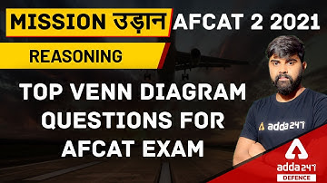 AFCAT 2 2021 | Reasoning | Top Venn Diagram Questions