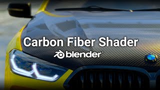 How to Make Carbon Fiber in Blender the RIGHT WAY! Physically based approach.