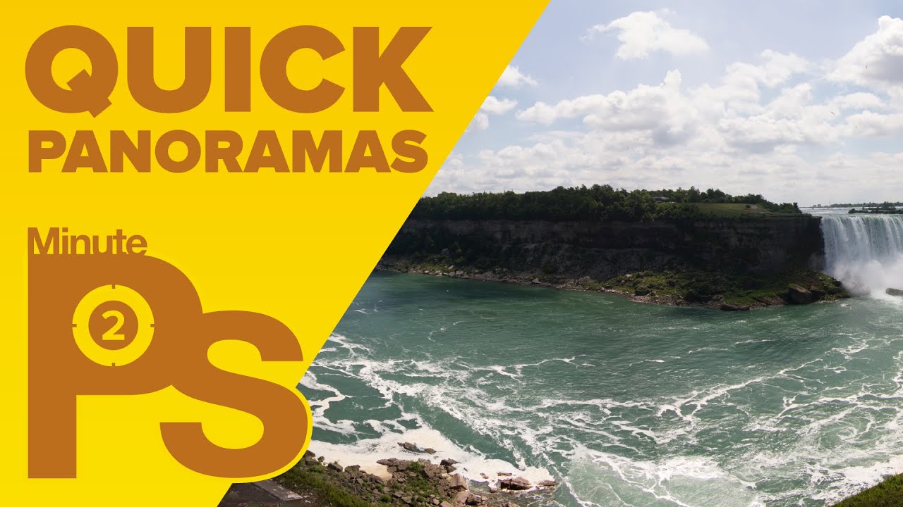 Quick Panoramas in Photoshop & Lightroom
