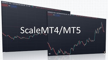 How to scale charts of MT4/MT5 like Trading view?