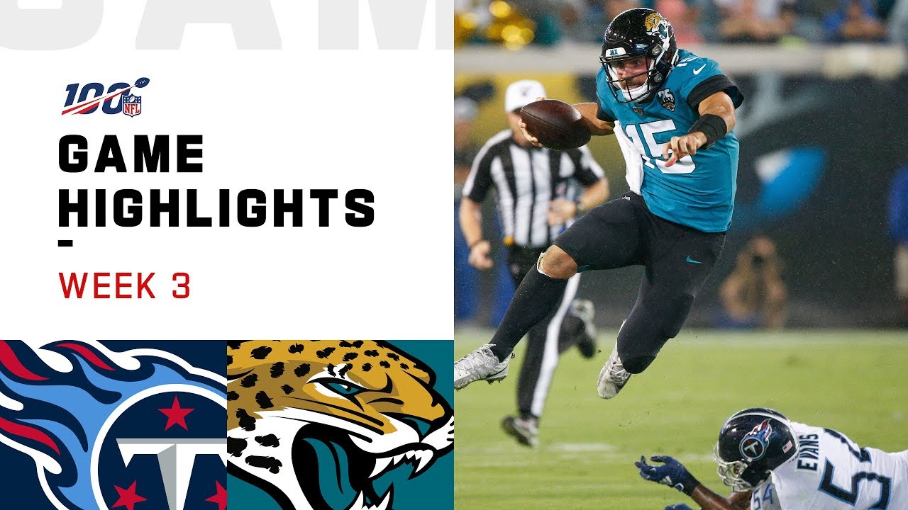 Titans vs. Jaguars Week 3 Highlights | NFL 2019