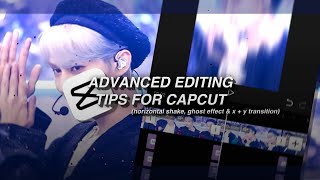 ꒰ horizontal blur, ghost effect & x+y transition — capcut tutorial #3  ꒱ Guide