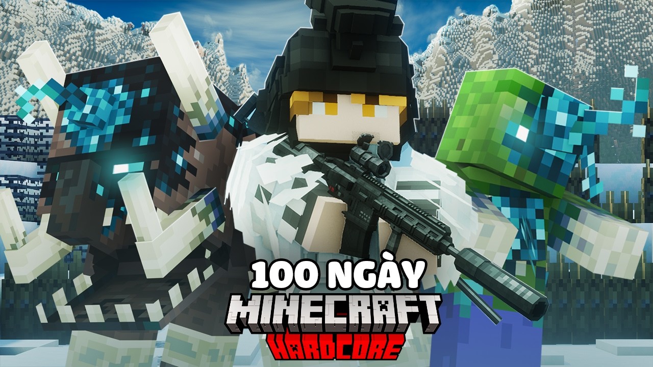 Mình Sinh Tồn 100 Ngày Trong Minecraft Thảm Hoạ Ký Sinh Tiến Hoá Siêu ...