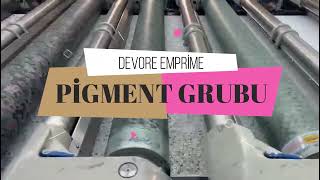 Pigment Baski Devore Emprime