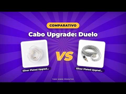 Cabo KZ Padrão vs Silver Plated: Vale o Upgrade?