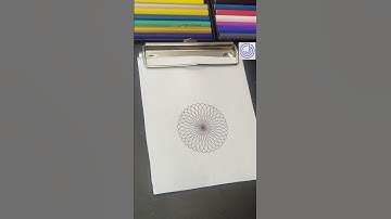 Spirograph #spirograph #drawing #stressrelief #relaxing #satisfying #art #toys