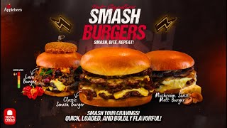 Applebee’s Bahrain | New Signature SMASH BURGERS 🍔 | Smash, Bite, Repeat!