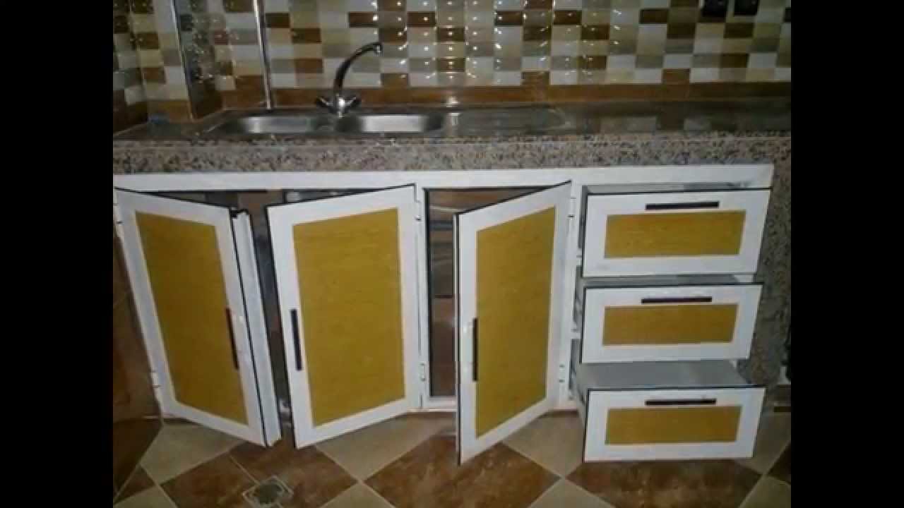 Placards et sous table de cuisines en aluminium youtube