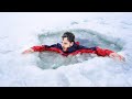 Comment survivre  une chute dans un lac gel eau  1c