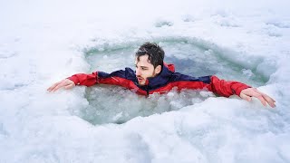 Comment survivre à une chute dans un lac gelé (eau à 1°C)