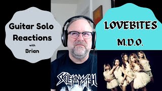 GUITAR SOLO REACTIONS ~ LOVEBITES ~ M.D.O.