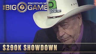 The Big Game S1 ♠️ W8, E3 - Doyle Brunson vs @LexVeldhuisTV ACTION FLOP ♠️ PokerStars screenshot 4