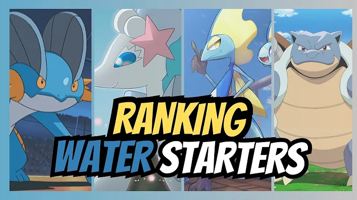 Ranking EVERY Water Starter Pokémon from WORST to BEST! 💧 (Gen 1 to Gen 9) #pokemon #anime