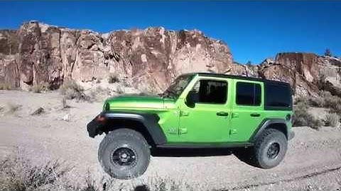 Exploring the Backcountry of Nevada in the new Jeep Wrangler JL TORQ Locker