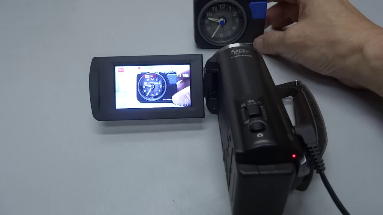 HOW TO 微速度撮影パナソニック HC-V360M タイムラプス設定方法と注意点