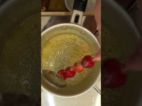 とれたていちご飴