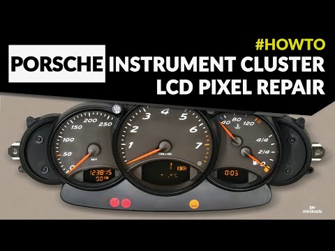 Video preview: How to repair Porsche 911 996 and Boxster 986 instrument clusters – LCD displays replacement