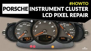 How to repair Porsche 911 996 and Boxster 986 instrument clusters – LCD displays replacement