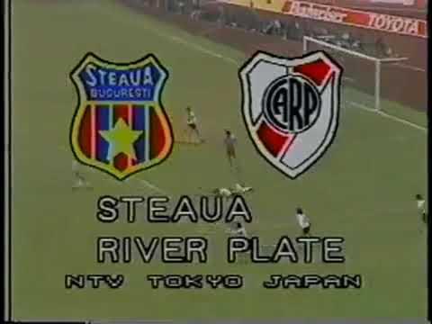 FINAL MUNDIAL DE CLUBES 1986: RIVER PLATE 🇦🇷 X 🇷🇴 STEAUA BUCARESTE 