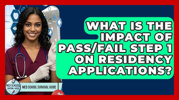 What Is The Impact Of Pass/Fail Step 1 On Residency Applications? - Med School Survival Guide