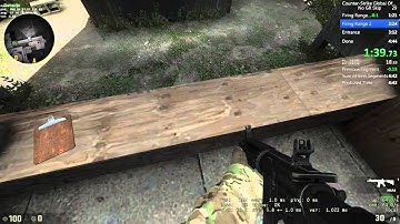 CS:GO Weapons Course (no GR skip) Speedrun "4:40.690"